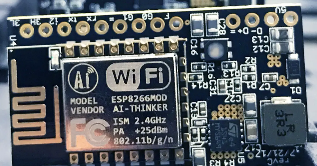 Red Hot PCB: Open Source Autonomous Vehicles, using ESP8266